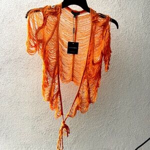 JLUXLABEL MAXI SKIRT & TOP COVERUP SET SIZE SMALL NWT